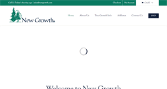 Desktop Screenshot of newgrowth.com